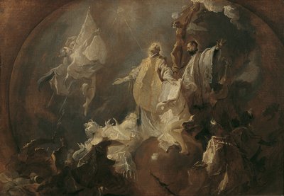 Alegoría de la misión mundial de la orden de los jesuitas de Franz Anton Maulbertsch