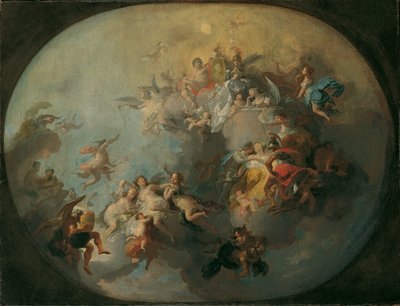Alegoría de un matrimonio real de Franz Anton Maulbertsch