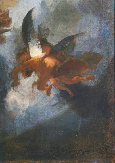 Ángeles, detalle de Alegoría de la misión de los jesuitas al mundo entero, por Franz Anton Maulbertsch, Alemania de Franz Anton Maulbertsch