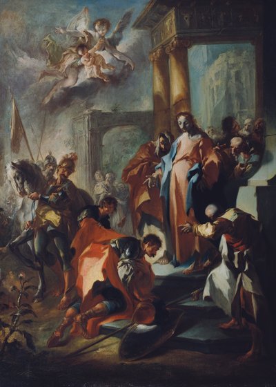 Cristo y el centurión de Capernaum de Franz Anton Maulbertsch