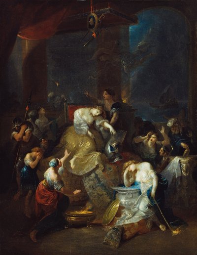 la muerte de dido de Franz Anton Maulbertsch