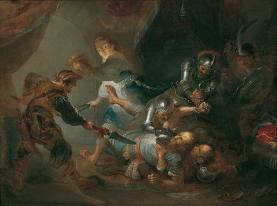 El cegamiento de Sansón de Franz Anton Maulbertsch