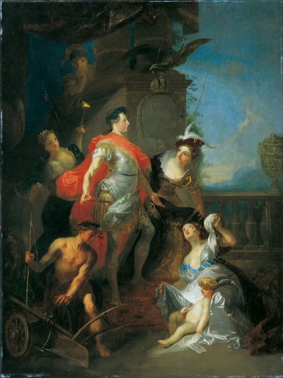 Glorificación Kaiser Josephs II. de Franz Anton Maulbertsch