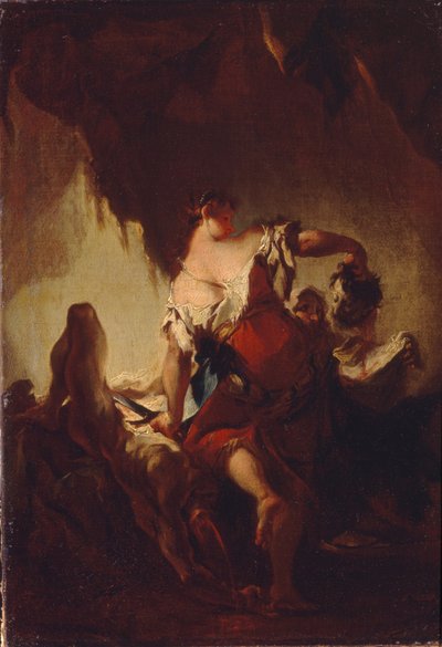 Judith con la Cabeza de Holofernes de Franz Anton Maulbertsch