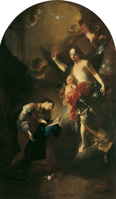 Anunciación a María de Franz Anton Maulbertsch