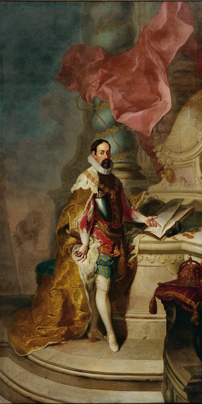Retrato de Matías 1557-1619, Emperador del Sacro Imperio Romano, ca 1760 de Franz Anton Palko