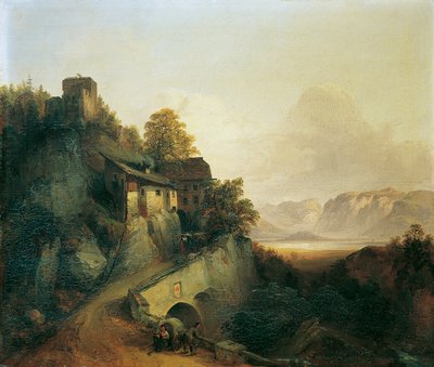 Carretera de montaña en Tirol de Franz Barbarini
