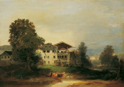 Motivo del Tirol del Sur de Franz Barbarini
