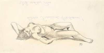 Acostado desnudo de Franz Barwig d. Ä.