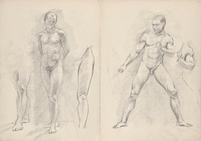 desnudos masculinos de Franz Barwig d. Ä.