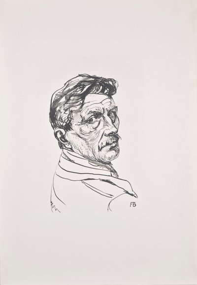Auto retrato de Franz Barwig d. Ä.