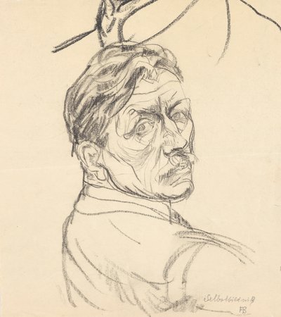 Auto retrato de Franz Barwig d. Ä.