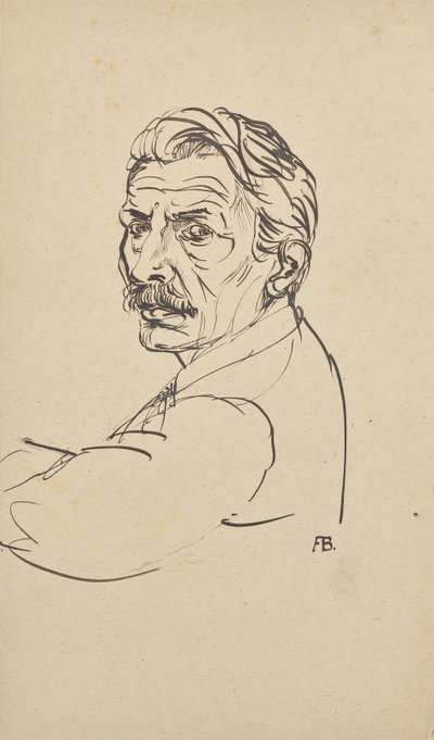 Auto retrato de Franz Barwig d. Ä.