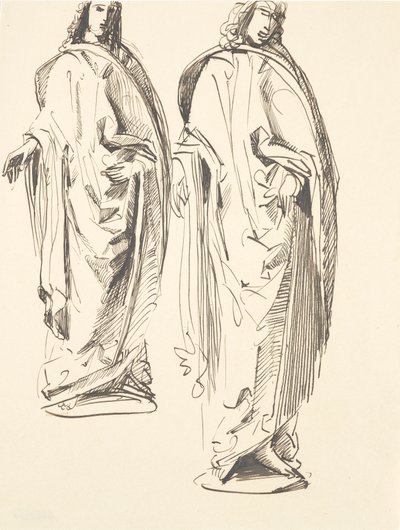 Dos diseños para San Juan de Franz Barwig d. Ä.