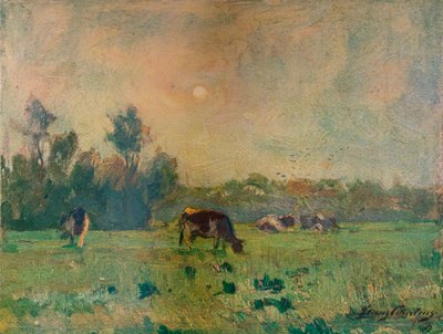 Matin, Noviembre, c. 1908 de Franz Courtens