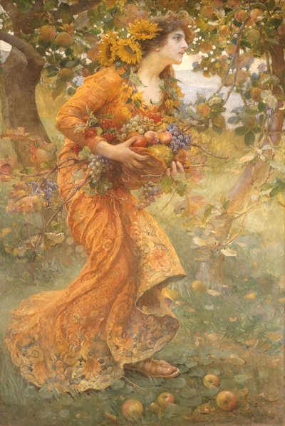 Otoño, 1912 de Franz Dvorak