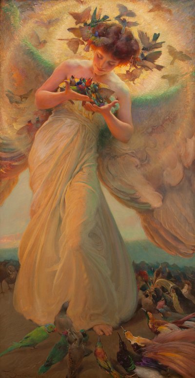 El ángel de los pájaros de Franz Dvorak