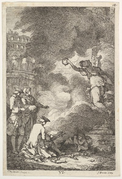 Una visita a Roma en 1764 de Franz Edmund Weirotter