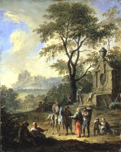 Paisaje de Franz Ferg