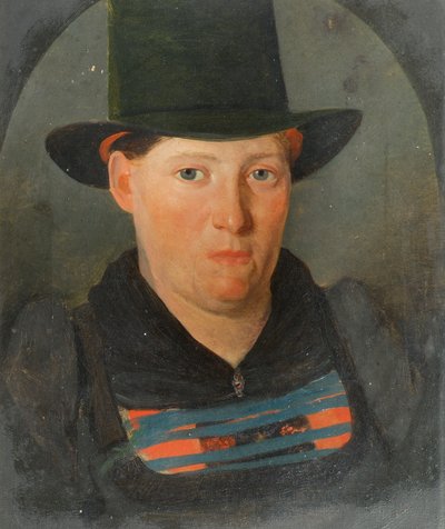 retrato de un campesino mujer de Franz Gasser