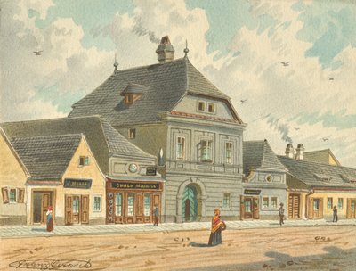 El antiguo pabellón de caza de la emperatriz María Teresa en Erdbergstraße 109 en Viena de Franz Gerasch