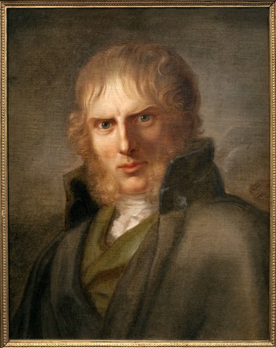 El pintor Caspar David Friedrich (1774-1840) de Franz Gerhard von Kugelgen