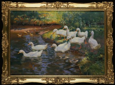 Familia de patos de Franz Grassel