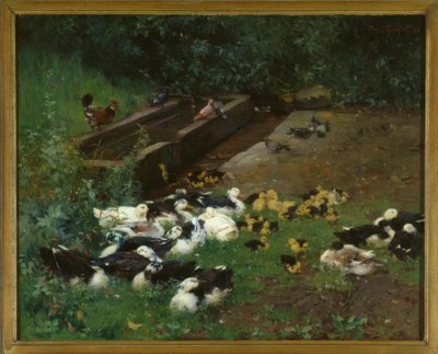 Familia de patos de Franz Grassel