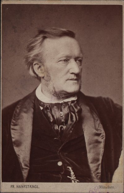 Retrato del Compositor Richard Wagner 1813-1883, antes de 1877 de Franz Hanfstaengl