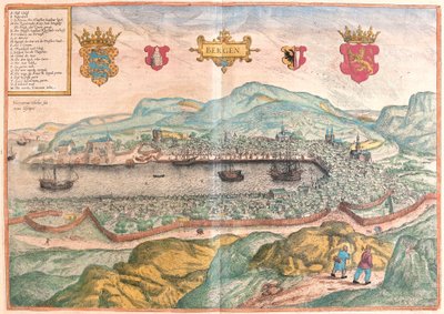 Bergen, Noruega de Franz Hogenberg