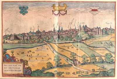 Bethune en Pas de Calais, Francia de Franz Hogenberg