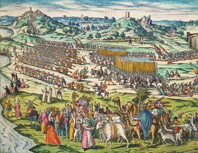 Conquista de Túnez por Carlos V de Franz Hogenberg