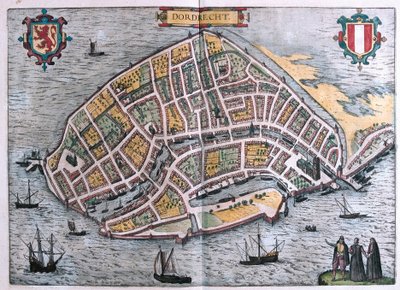 Dordrecht, Países Bajos de Franz Hogenberg