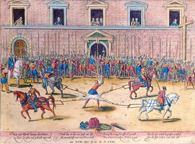 Ejecución de Jean de Poltrot, Señor de Mere, el 18 de marzo de 1563 de Franz Hogenberg