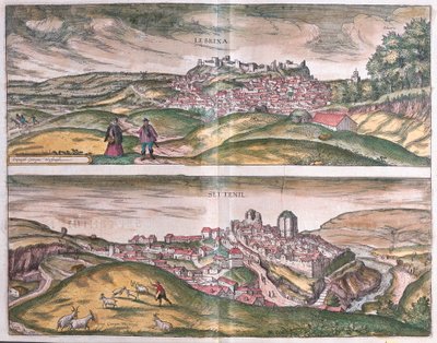 Lebrija y Setenil - España (Grabado) de Franz Hogenberg