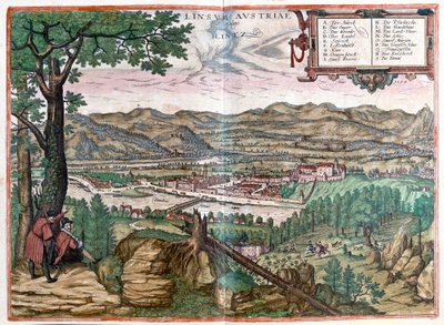 Linz, Austria de Franz Hogenberg
