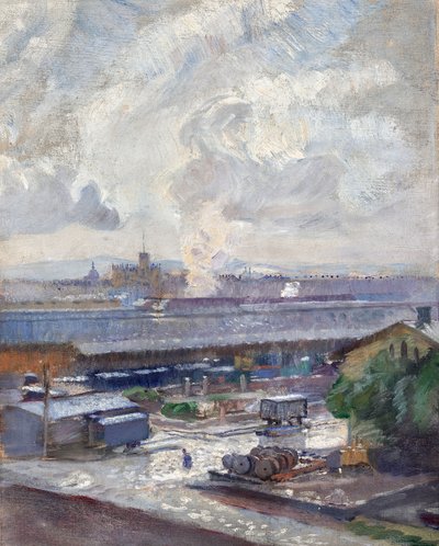 Estación de carbón del Ferrocarril del Norte de Franz Hohenberger