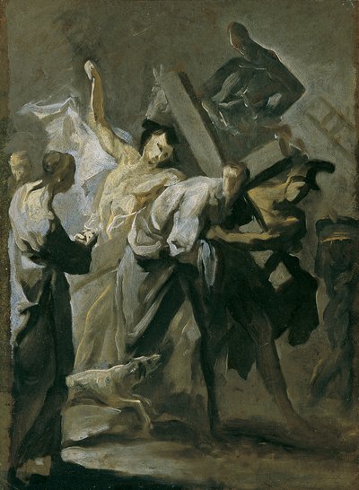 Cristo lleva la cruz de Franz Joseph Spiegler