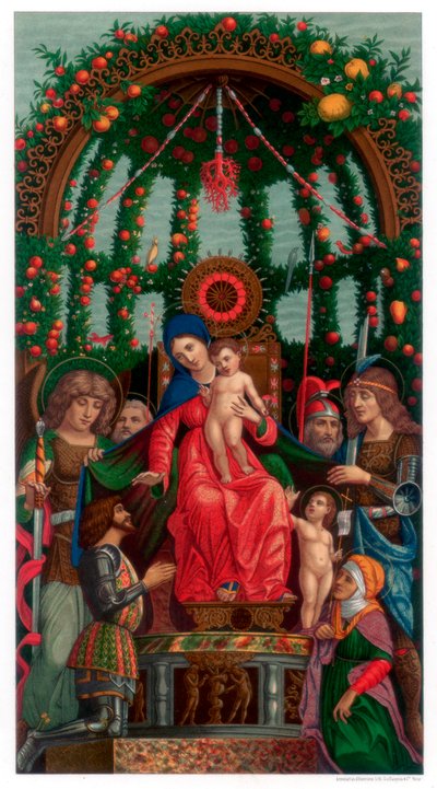 Madonna de la Victoria, 1496 1870 de Franz Kellerhoven