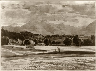 Paisaje prealpino de Franz Kobell