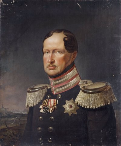 Federico Guillermo III de Prusia - Frederick William III de Prusia (1797-1840), por Kruger, Franz (1797-1857) de Franz Krüger
