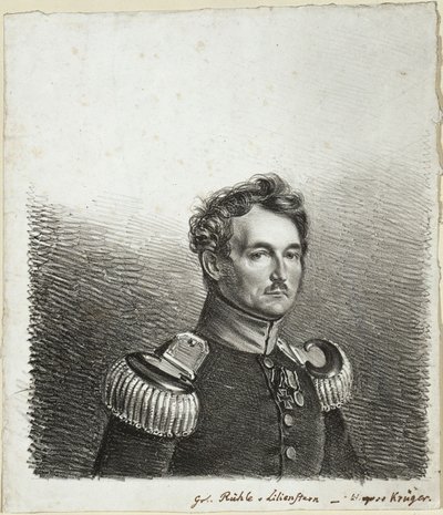 El conde Rühle von Lilienstern de Franz Krüger