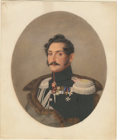 Retrato del Conde Alexey Fyodorovich Orlov 1787-1862 de Franz Krüger
