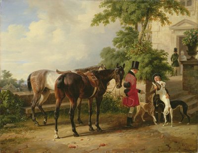 El novio, 1836 de Franz Krüger