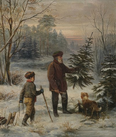 Antes de Navidad de Franz Krüger