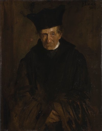 Retrato de Ignaz von Döllinger 1799-1890, 1883 de Franz von Lenbach