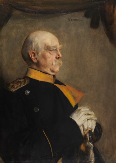 Retrato de Otto von Bismarck 1815-1898, 1894 de Franz von Lenbach