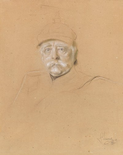 Retrato de Otto von Bismarck 1815-1898, 1894 de Franz von Lenbach