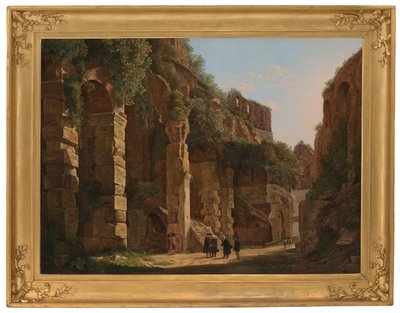 Dentro del Coliseo de Franz Ludwig Catel