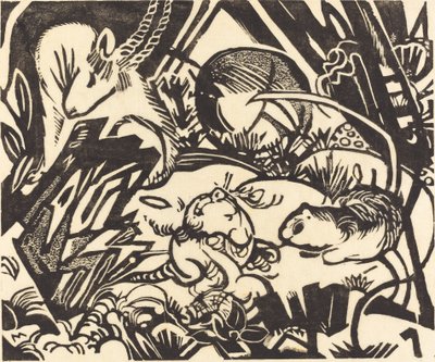 Leyenda animal de Franz Marc
